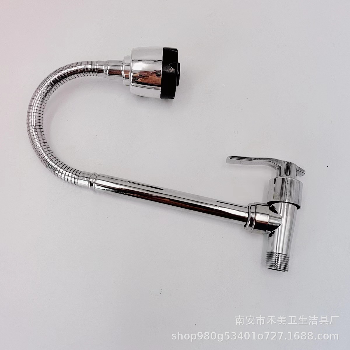 Cross-border Wall-mounted Universal Single Cold Water Faucet Rotatable Vegetable Basin Sink Single Cold Water Faucet Wash Basin Faucet