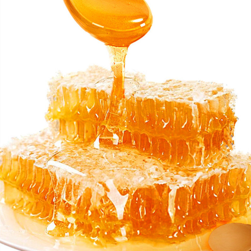 Honeycomb Honey, Natural Farm-Produced Wild Earth Bee Honey, Old Peak Honey, Chewable Box