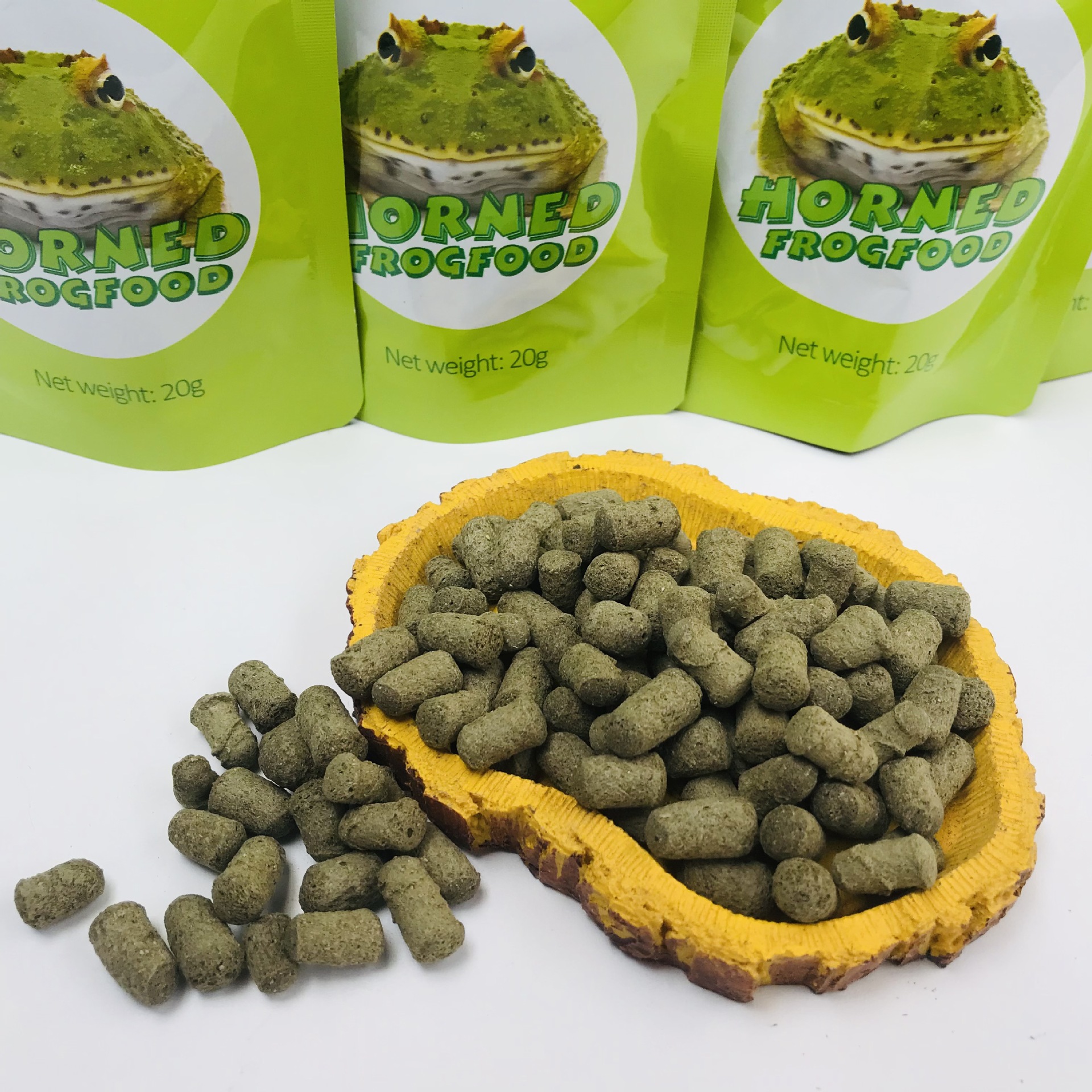 Horned Frog Food Pet Tribe Bagged 20g Frog Food Golden Horned Frog Overlord Horned Frog South American Horned Frog Snacks