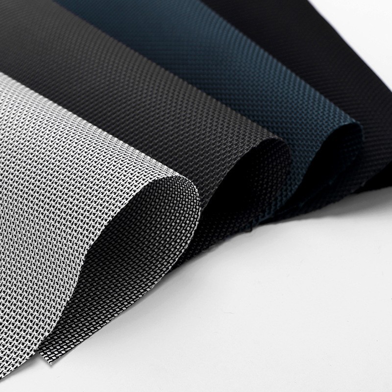 Manufacturer Customized 1000D Two-Color Jacquard Pu Waterproof Oxford Cloth Luggage Trolley Shoe Material Fabric