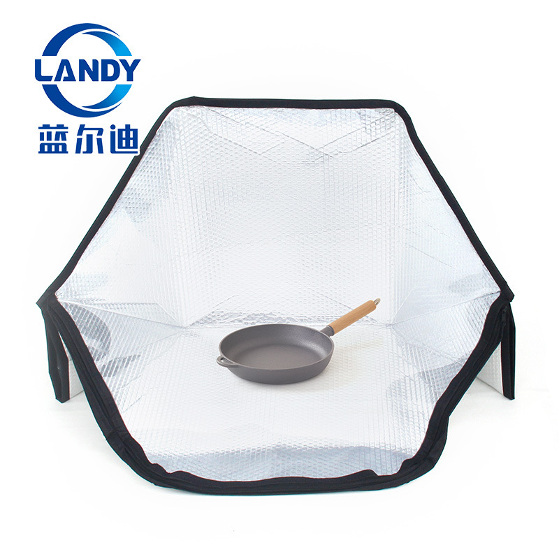 High Efficiency Portable Solar Oven Cooker Solar Stove Camping Easy DIY Heating Cover Solar heating