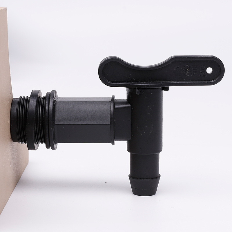 Plastic Flat Mouth Faucet PP Water Dispenser Faucet Plastic Water Nozzle Plastic Faucet