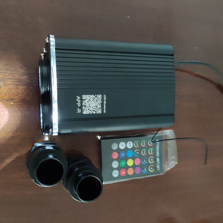 Double-Headed 36Wrf Remote Control Starry Sky Ceiling Starry Light Source Machine Fiber Optic Crystal Lamp Light Emitter