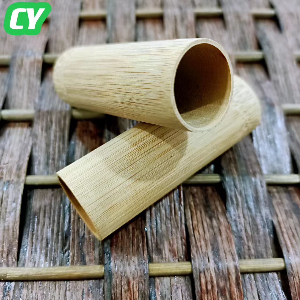 Thumb Jar, Boiled Bamboo Jar, Bleeding and Health-Preserving Purple Bamboo, Natural Bamboo Tube, Disposable Paint-Free Carbonized Bamboo Jar