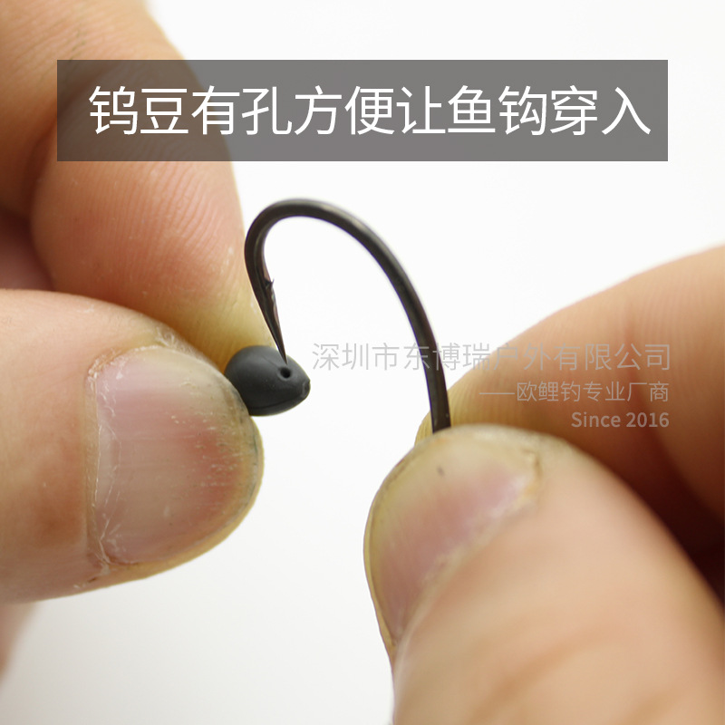 Tungsten Carp Hook Shot Beads, 0.4g Weight, for European Carp Fishing