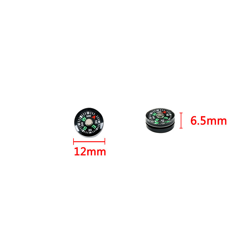 (Large supply) outer diameter 12mm plastic strong magnetic copper cap miniature compass north needle outdoor supplies