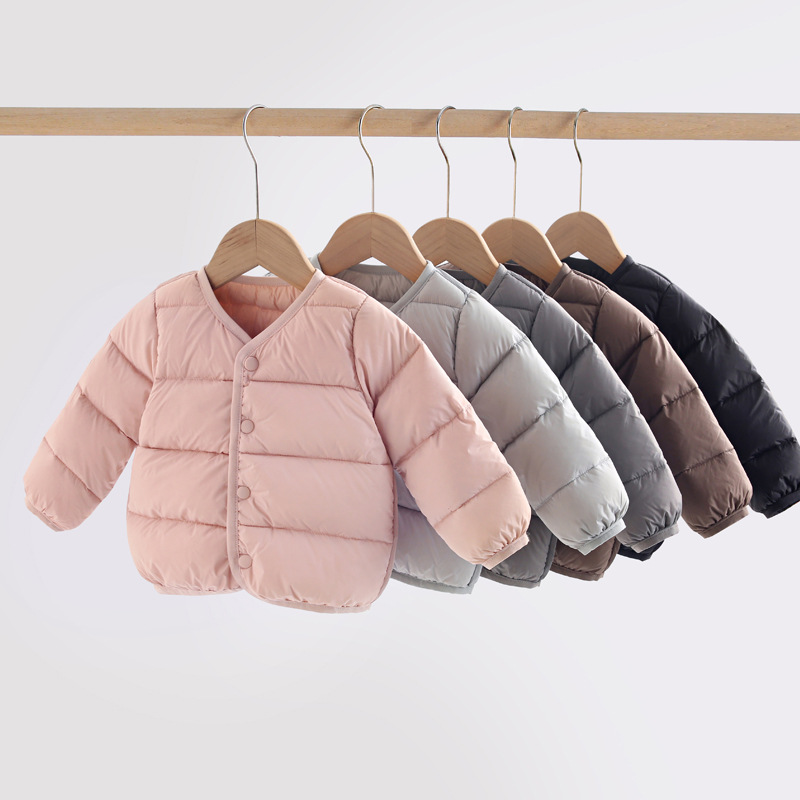 2025 Winter Infant down Jacket Lightweight 90 White Duck down Warm Liner Small Jacket for Boys and Girls