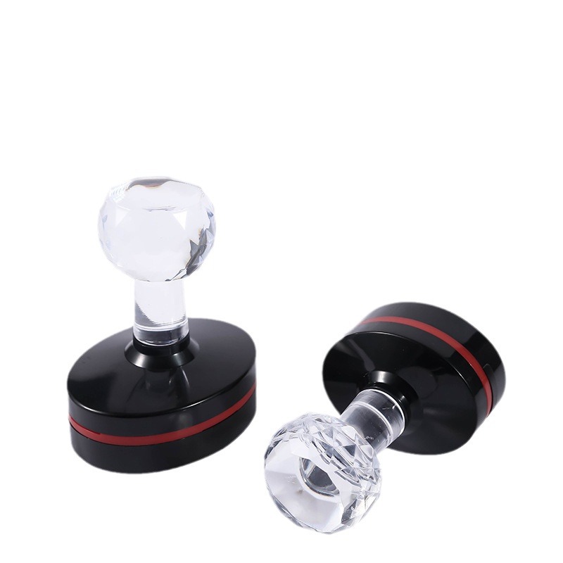 Hb Photosensitive Seal Material Crystal Head Round Mat 7mm Thick Seal Mat Seal Material Wholesale Photosensitive Seal