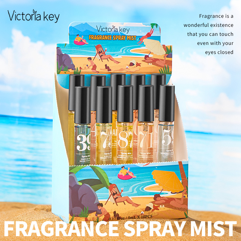 Компактный и портативный набор цифровых ароматов для тела и волос, бразильский аромат, горячая продажа на пляже