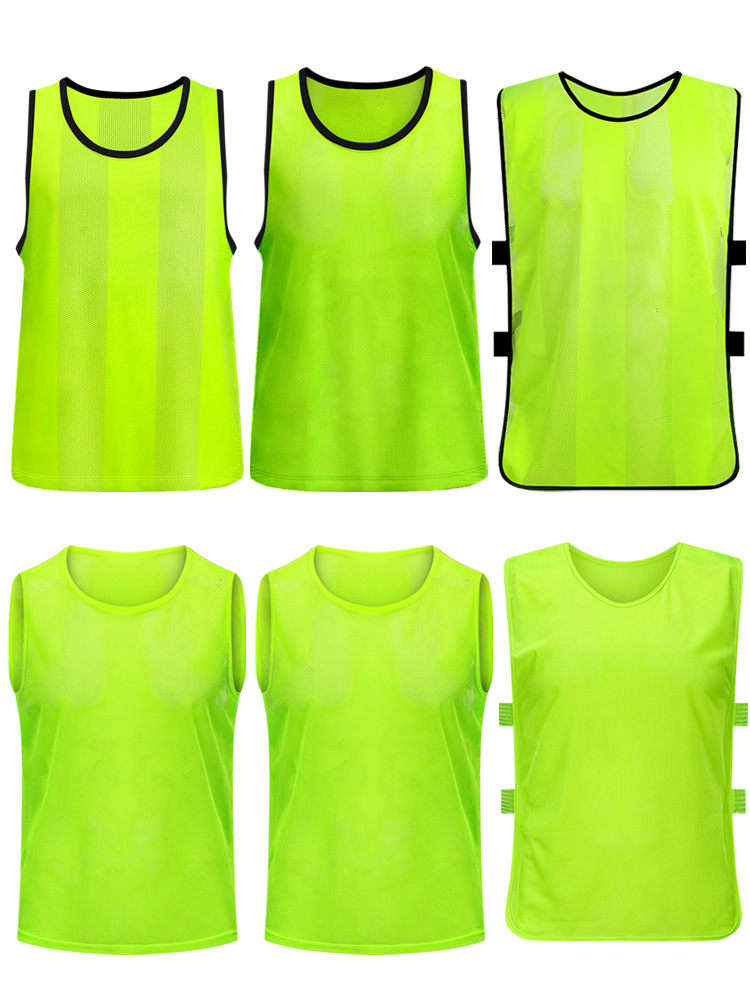 Anti-Wear Football Basketball Training Vest Children's Sports Expansion Team Uniform Volunteer Advertising Vest Wholesale