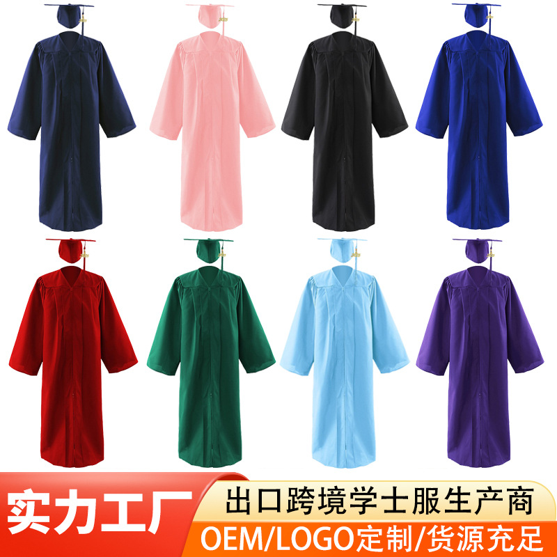 2025 Cross-Border Amazon Bachelor's Uniform Graduation Uniform Suit High School College Student Learning Uniform Graduation Ceremony Dress