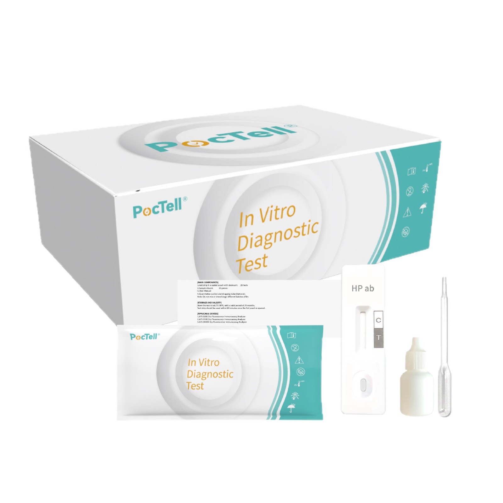 Тест-карта на Helicobacter Pylori H Pylori Hp-Ag/Hp-Ab, антиген-антитело, коллоидное золото, доступен OEM