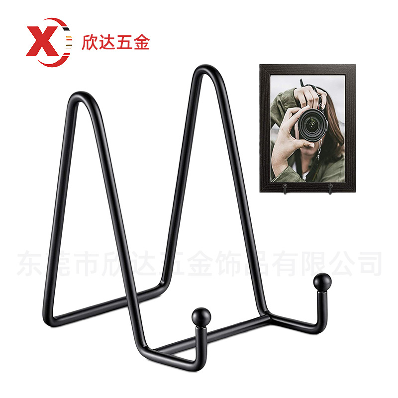 N-образная металлическая подставка для фото, простой мобильный телефонный и планшетный стенд, подставка для декоративных тарелок