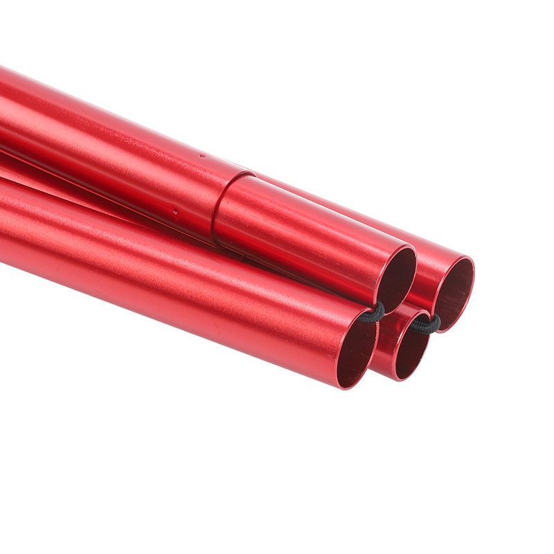 Detachable Camping Bed Aluminum Alloy Outdoor Nap Single Folding Bed Easy to Assemble