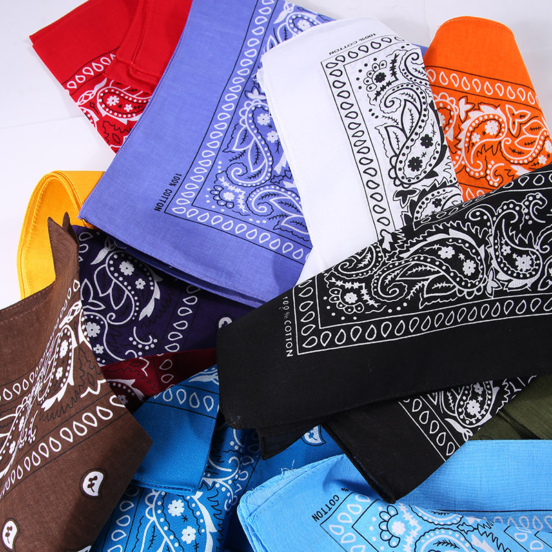 Шарф 55x55 см, 100% хлопок, готов к прямой доставке с завода