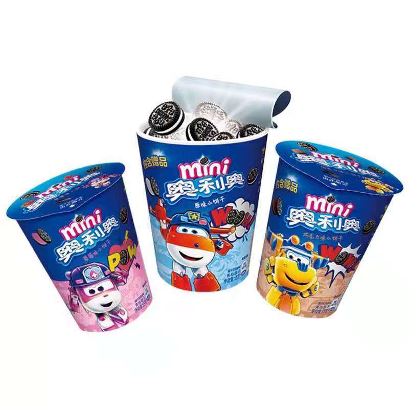 Oreo cookies 55g mini cup chocolate flavor sandwich biscuits supermarket children's snacks wholesale factory