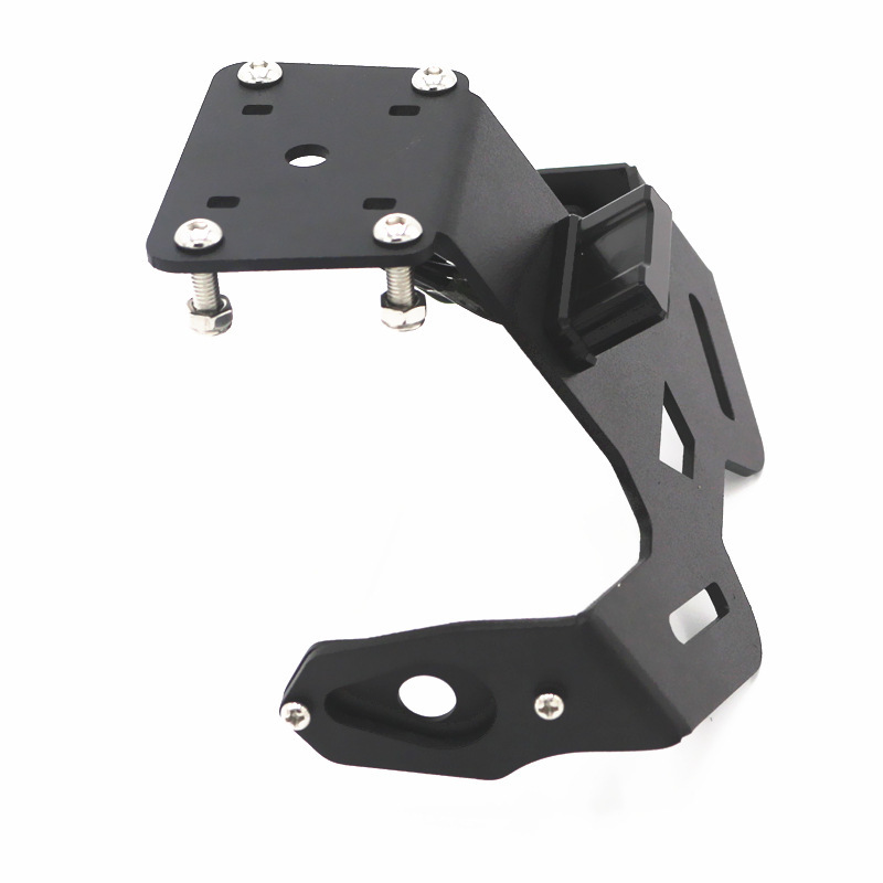 Suitable for Motorcycle Yamaha Mt-15 2017-2021 Modified Rear Tail Bracket with Light License Plate Holder License Plate Holder