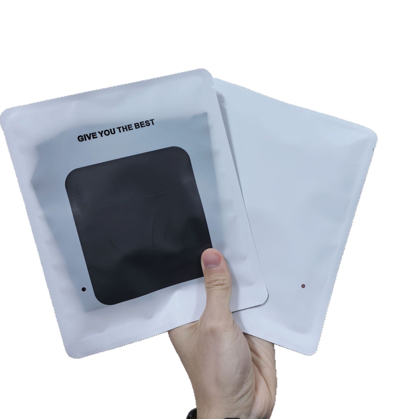 High-End Hot Stamping Underwear Bags in Stock, Independent Packaging Bags, Pure Color Packaging Bags, High-End Disposable Bags