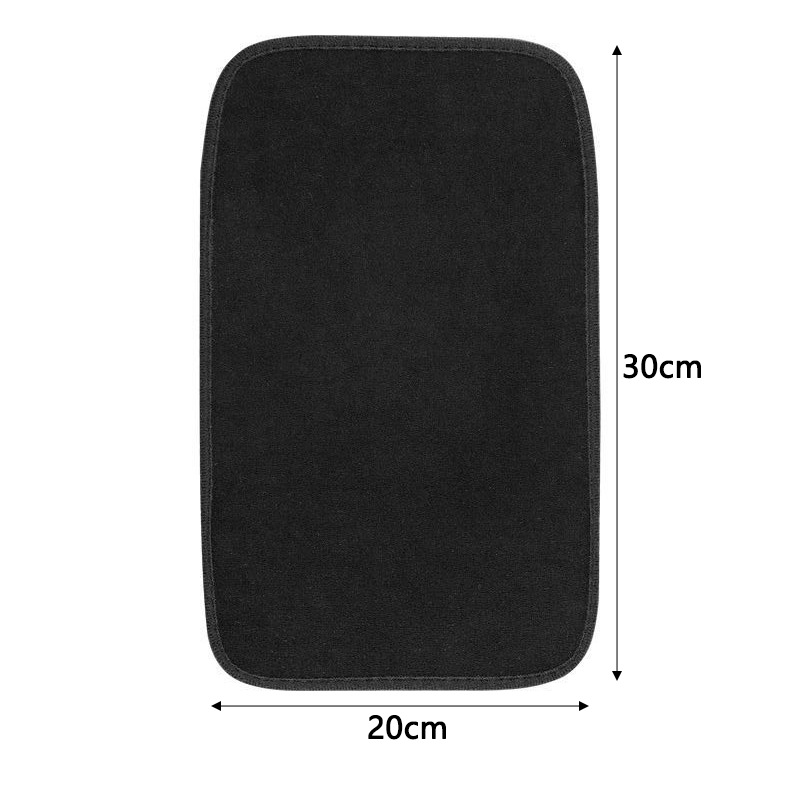 Plush car armrest box pad four seasons universal multifunctional armrest box booster pad interior car protection pad