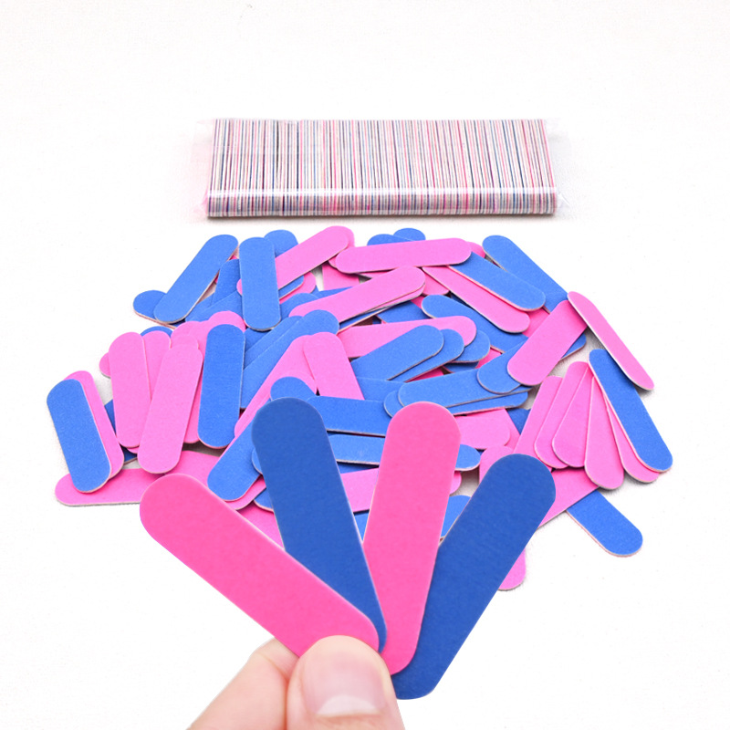 Одноразовая тонкая шлифовальная лента 5 см, двусторонняя пилочка для ногтей