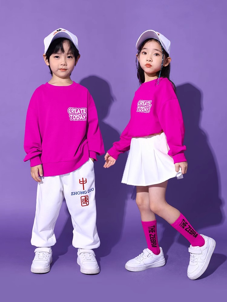 Primary School Games Spring Class Clothes Children's Cheerleading Costumes June 1 Kindergarten Dance Chorus Costumes