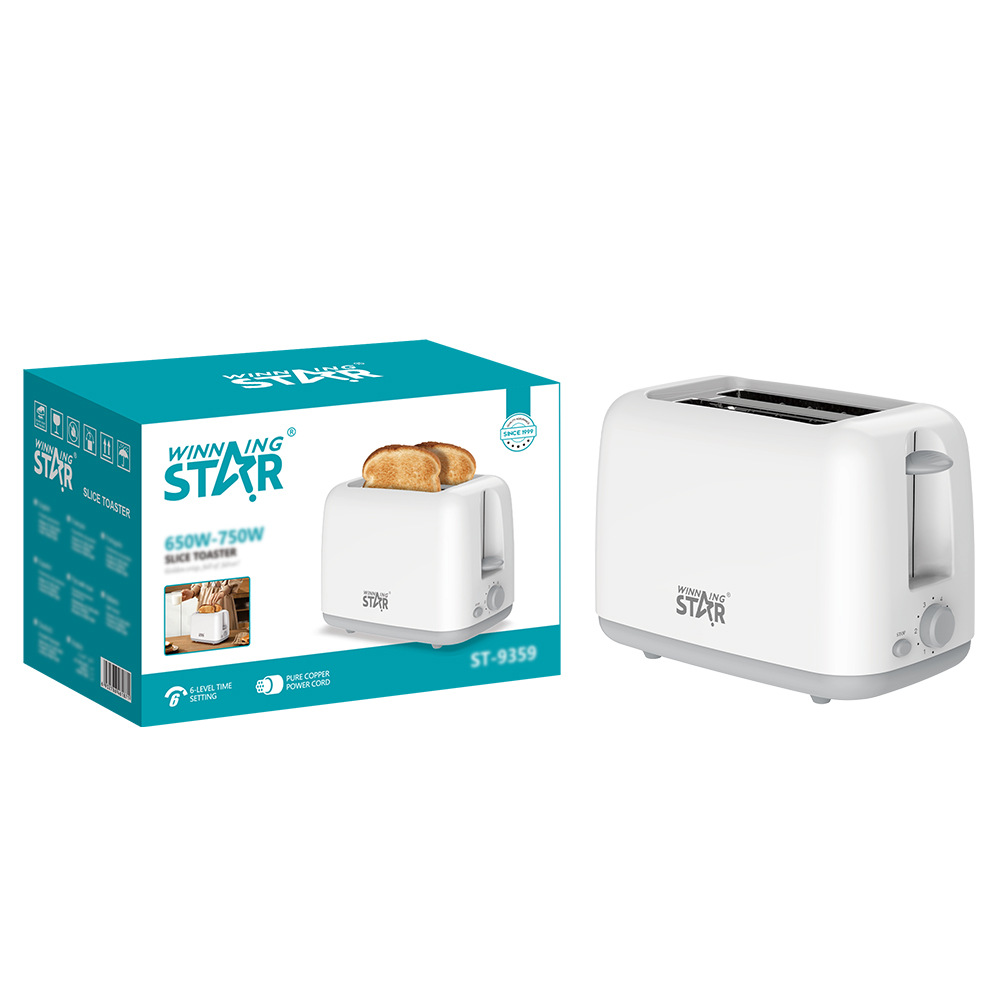 Winning Star кросс-бордерный бытовой тостер с двойным нагревом, машина для завтрака, тостер с вращающимся механизмом