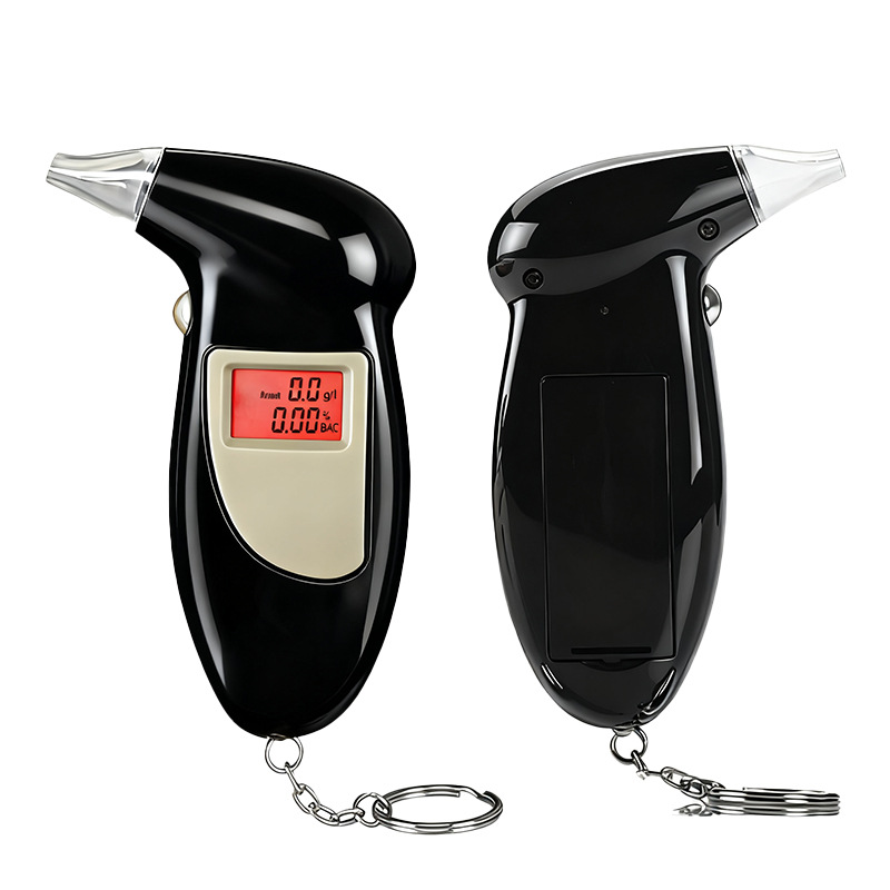 English Version of the Alcohol Tester, Portable, High-Precision Digital Display, Air-Blowing Alcohol Tester, Dedicated for Drunk Driving