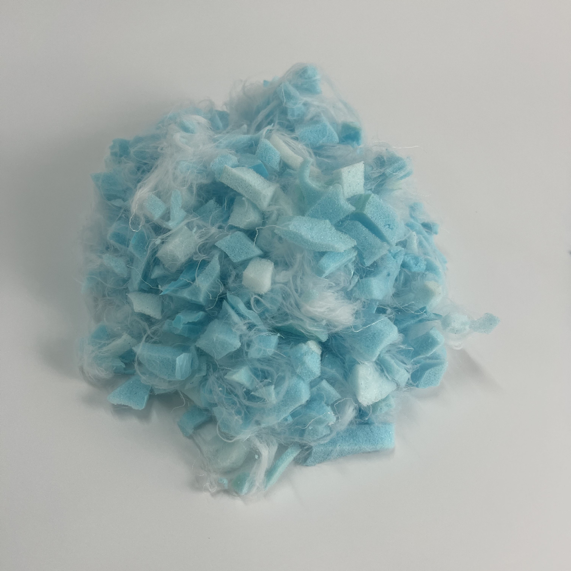 Cross-Border Manufacturer Wholesale Cutting Variegated Mixed Space Cotton Slow Rebound Cutting Memory Foam