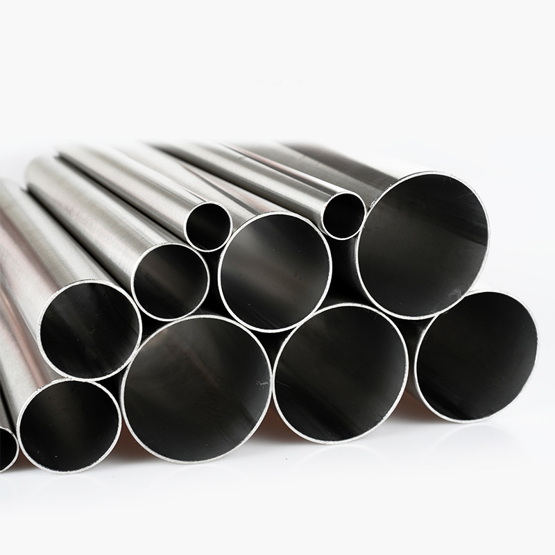 Manufacturer's Spot 201 Stainless Steel Welded Pipe Thin-Walled Hollow Pipe Bright Welded Air Duct 304 Stainless Steel Vacuum Steel Pipe