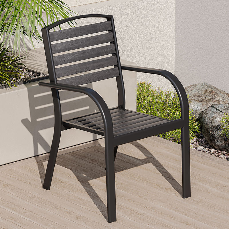 Chair Backrest Chair Household Table and Chair Plastic Single Stool Outdoor Balcony Rattan Chair Leisure Chair Office Dining Chair Mahjong