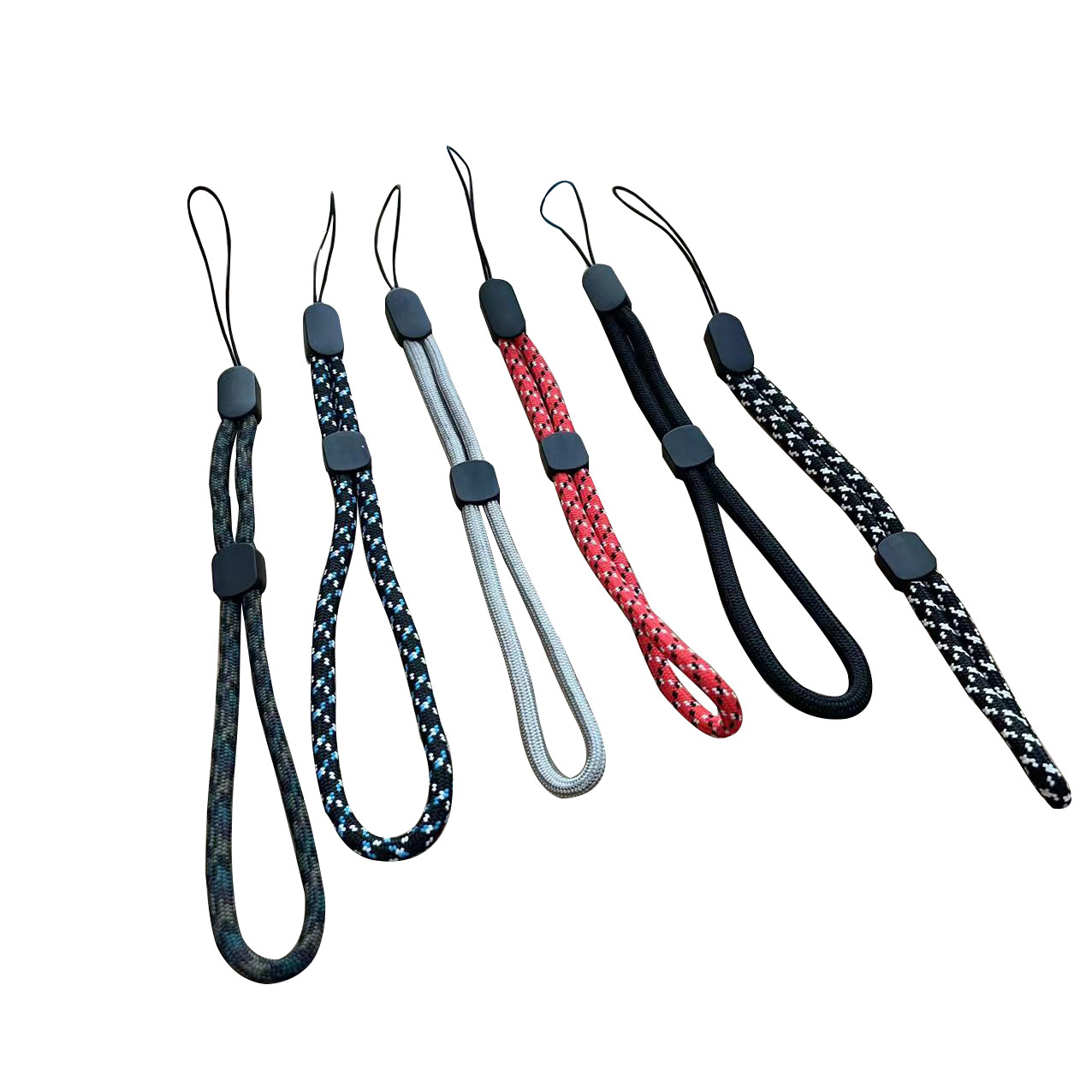 Adjusting Mobile Phone Lanyard Thick Rope Short Wrist Lanyard Intercom U Disk Bluetooth Speaker Audio Anti-loss Hanging Rope