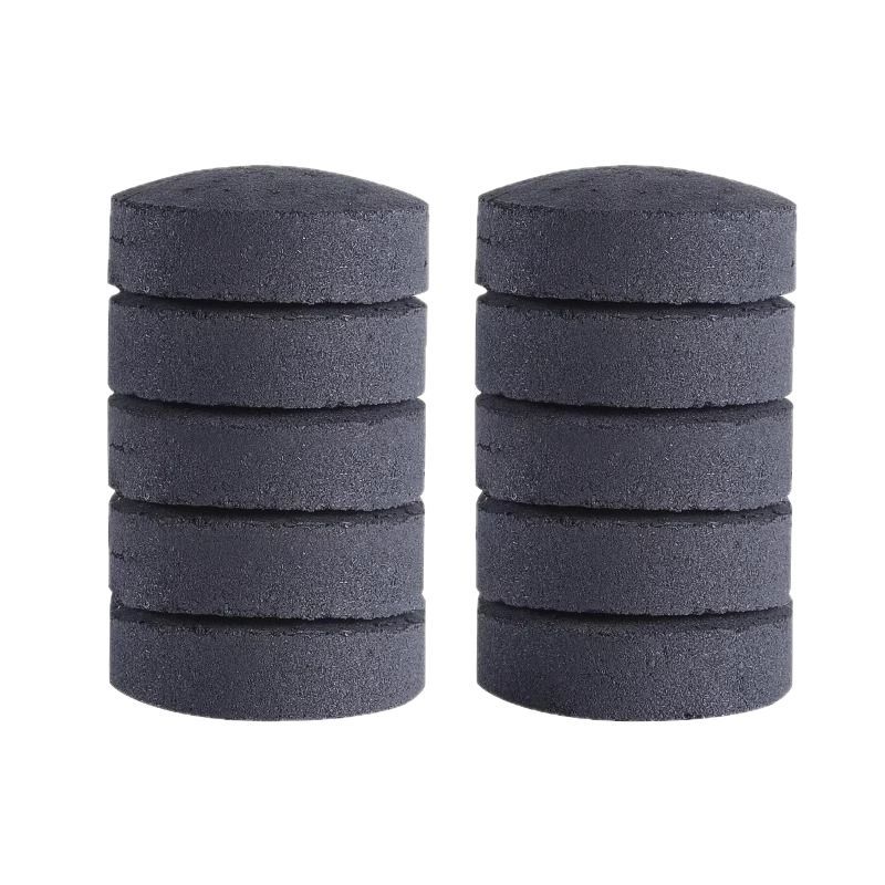 Quick-Burning Smokeless Barbecue Charcoal Fruit Wood Charcoal Special Flammable Bamboo Charcoal Household Square and Round Charcoal Blocks for Tea Brewing and Combustion Aid