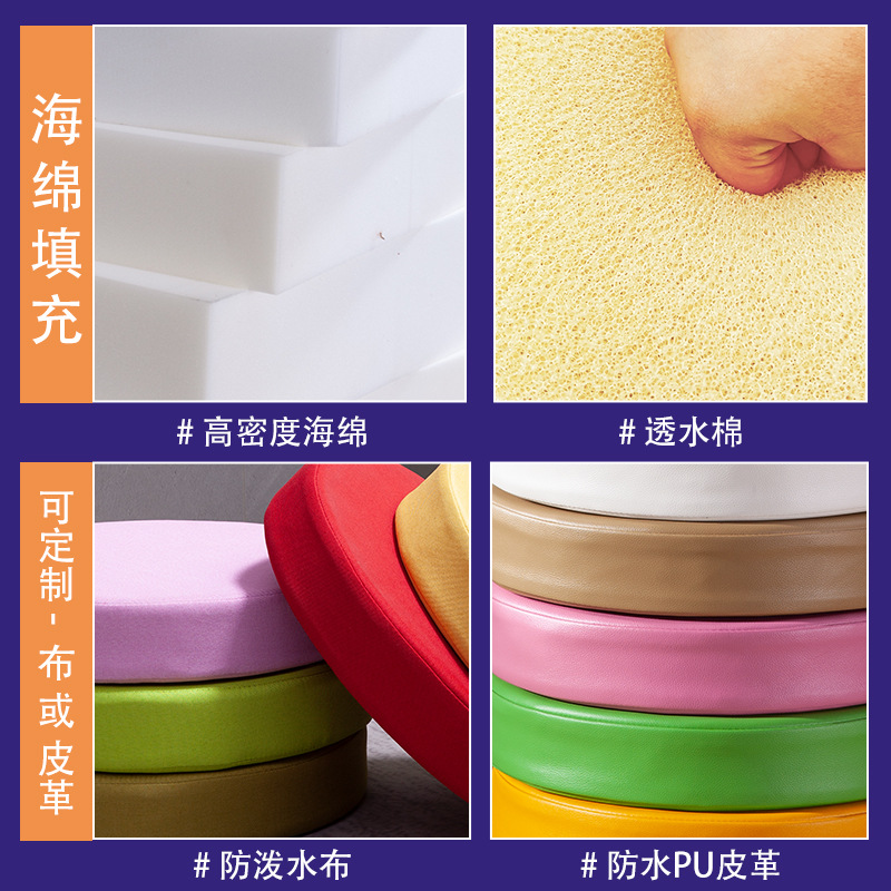 Bedroom Tatami Bay Window Mat Foldableable Floor Mat Japanese Style Bay Window Meditation Mat Thickeneded Mat Custom Pure Color Simple