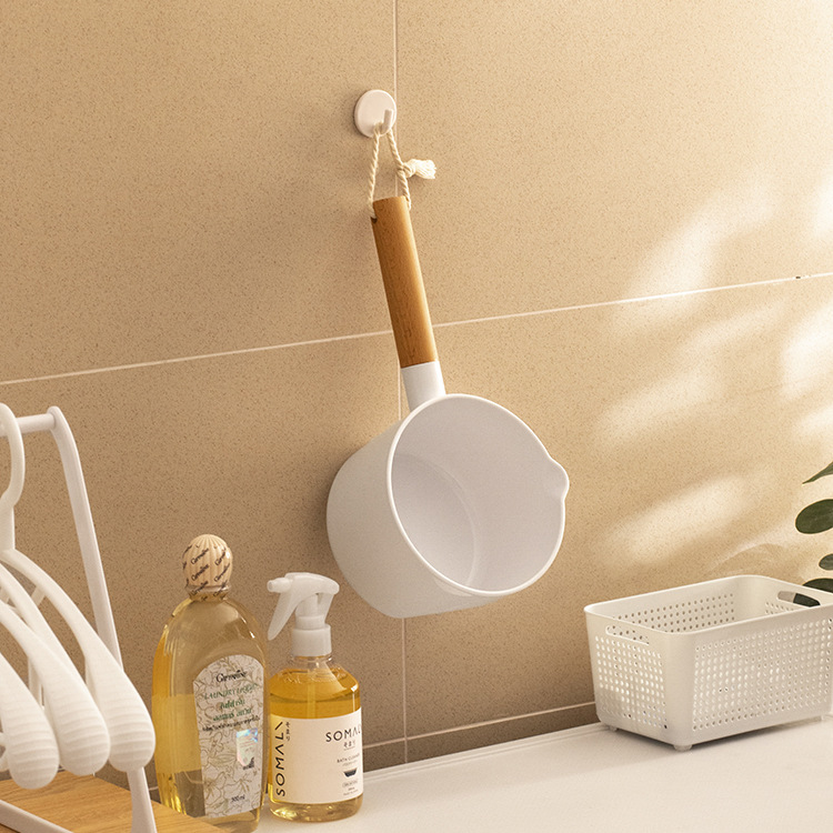 Water Spoon Kitchen Water Scoop Household Thickened Long Handle Plastic Multi-purpose Large Household Creative Deepened Water Spoon