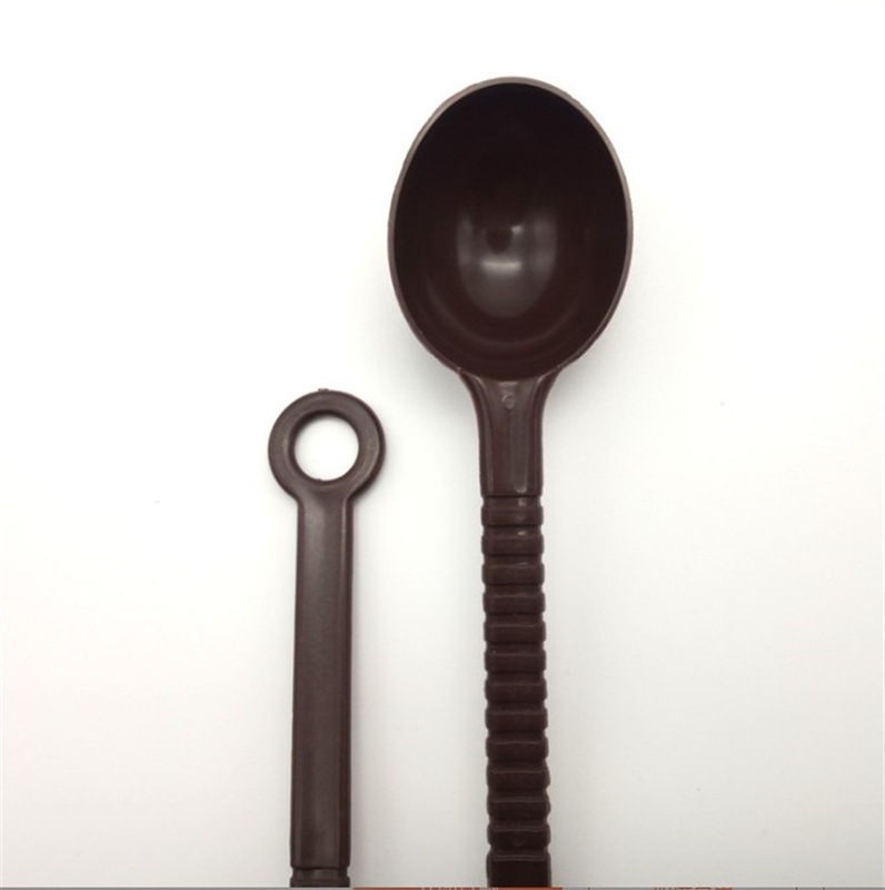 Fruit powder spoon plastic coffee bean spoon measuring powder spoon 10 grams ml grams seasoning spoon milk tea shop small spoon ounces Creamer spoon