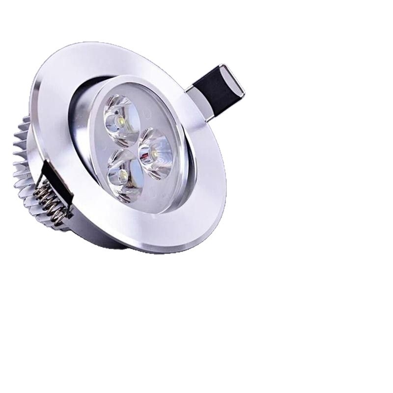 Led Bull's Eye Downlight, Colorful Ceiling Light, Embedded Atmosphere Light, Living Room Background Light, Automatic Dimming Colorful Spotlight