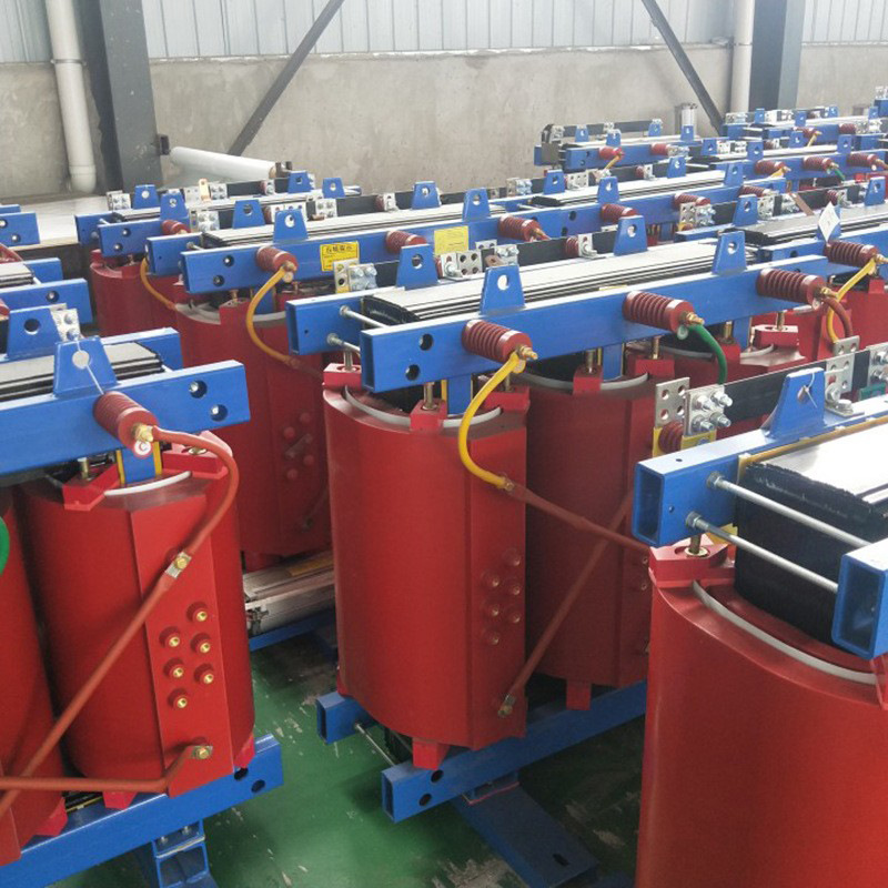 Dry Transformer Manufacturer 10-0.4Kv Low Noise Epoxy Resin Full Copper Three Phase Dry Distribution Transformer