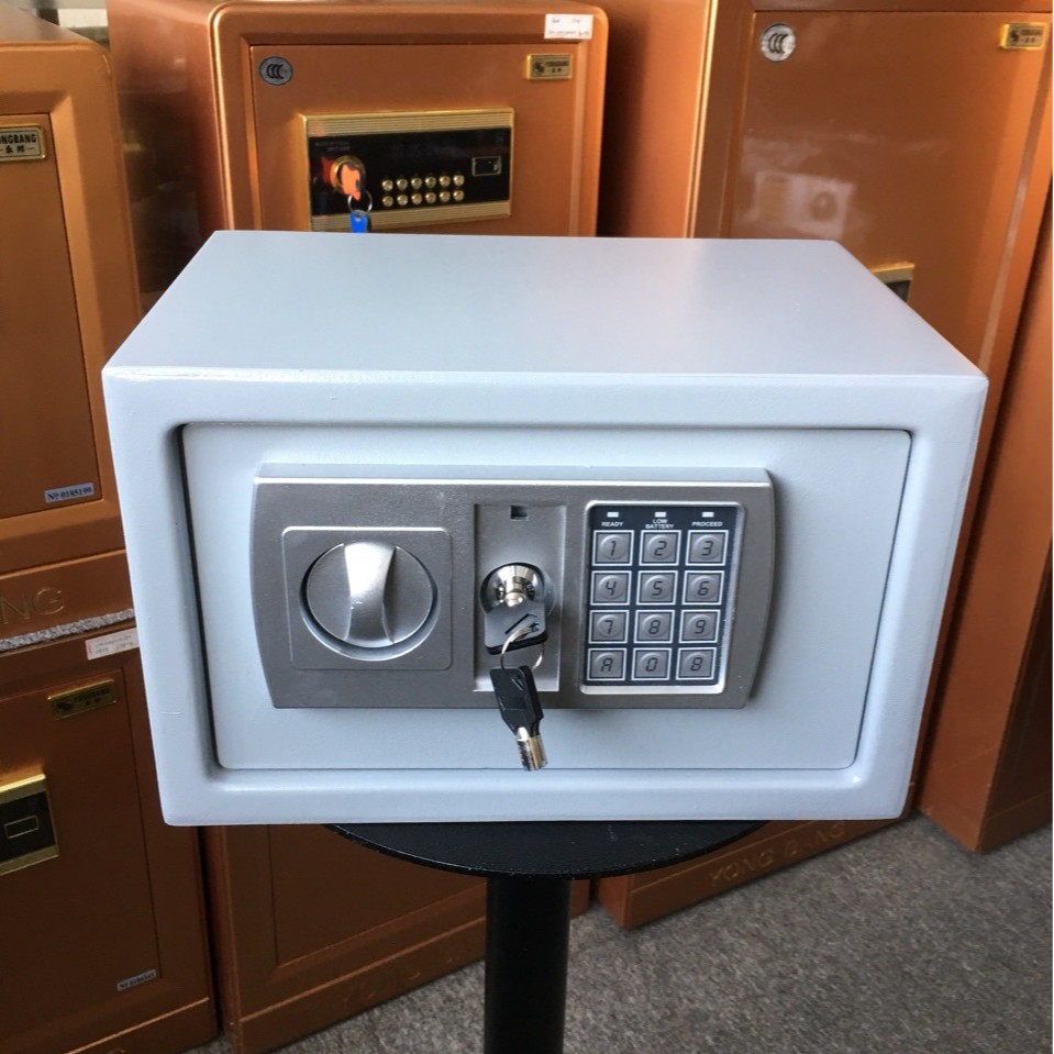 Производитель, новый огнеупорный маленький стальной электронный сейф с паролем для дома