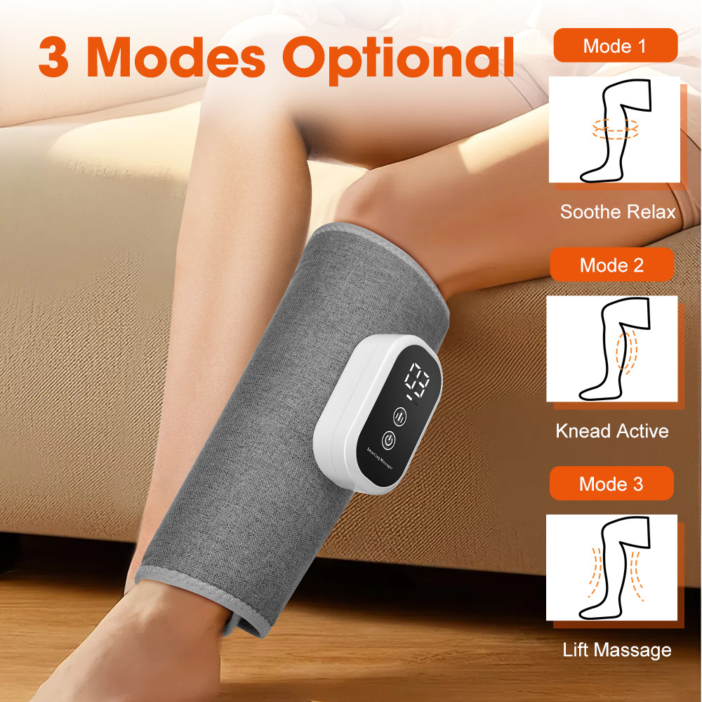 Cross-mold private mold leg massager multifunctional constant temperature hot compress leg beauty instrument electric air pressure dredging instrument calf massage
