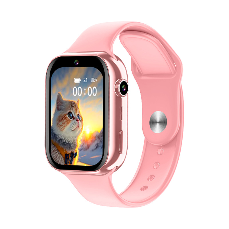 4G children's phone watch can talk motion data GPS positioning one-key alarm phone watch can video wif