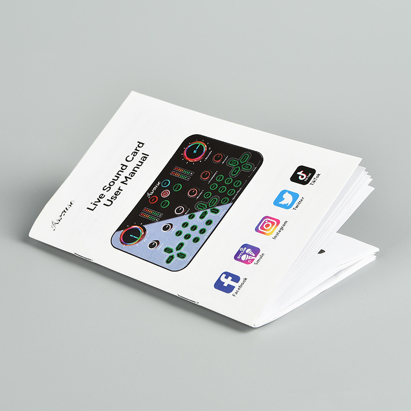 Foreign Trade Specializes in Black and White Colorful Manual Printing, Custom Accordion Folding, Horse Riding Nail Binding, Corporate Brochure