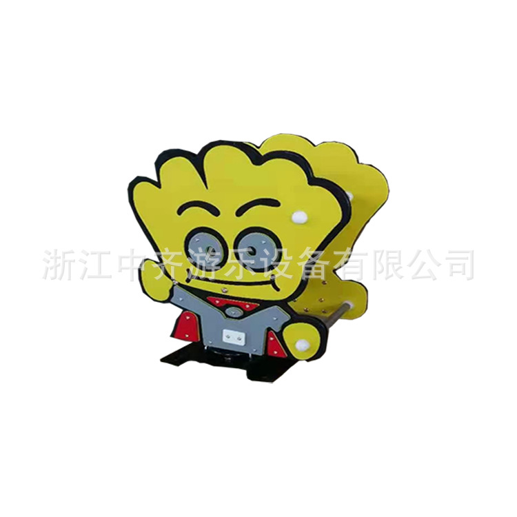 Outdoor Seesaw Rocking Horse Seesaw Double Community Children's Playground Plastic Spring Rocking Horse