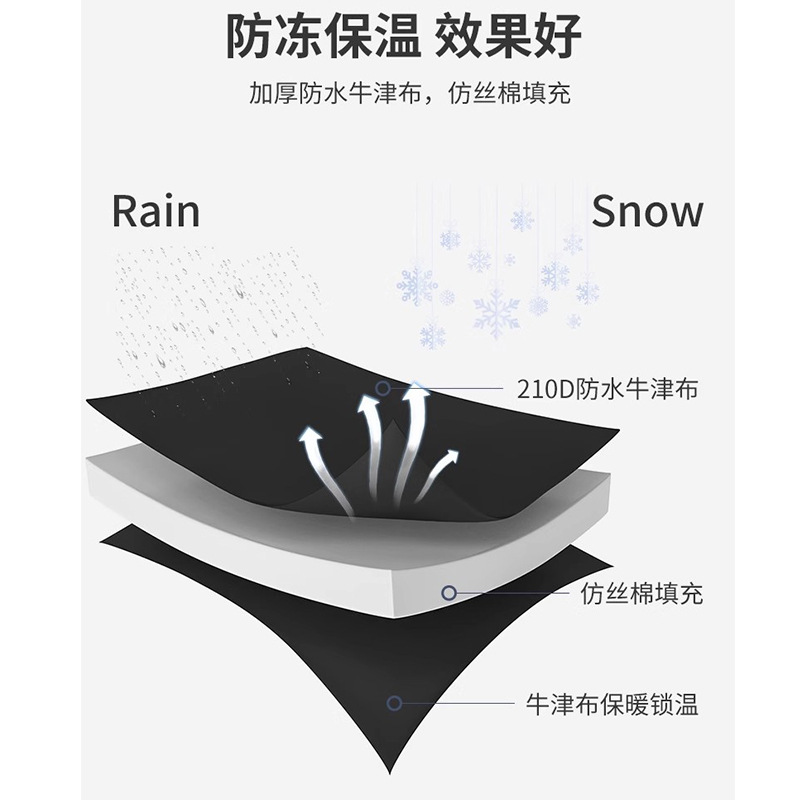 Water pipe insulation cotton Pipe sleeve anti-freezing artifact faucet water meter tap water pipe outdoor insulation material winter self-adhesive