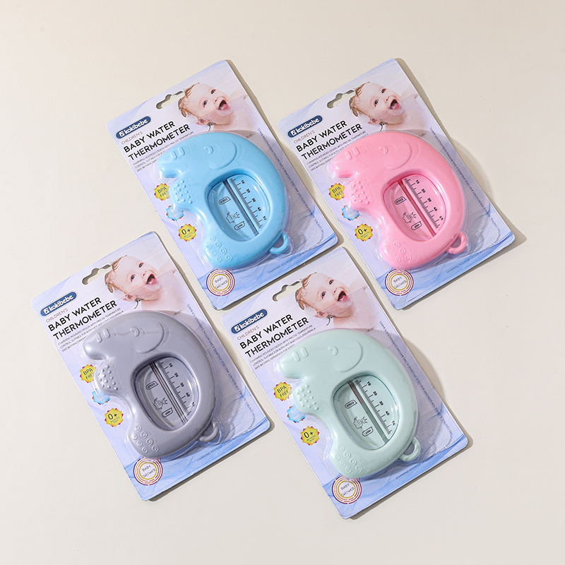 Baby Cartoon Water Thermometer Baby Bath Test Thermometer Newborn Bathtub Thermometer Baby Elephant Thermometer