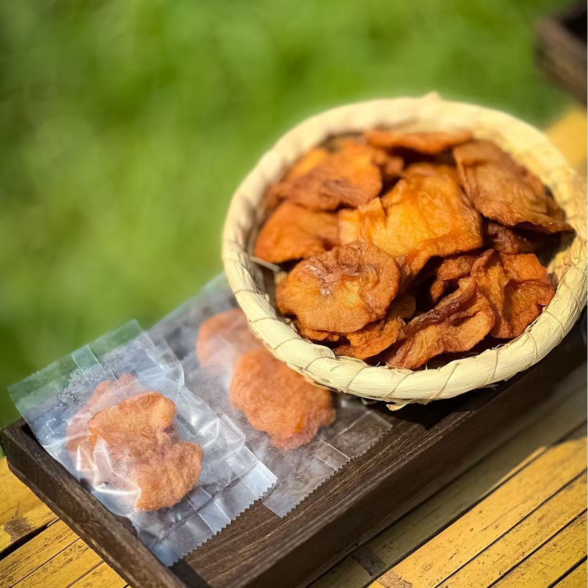 Сушеные яблоки Футянь, трижды пропаренные и сушеные, отборные красные фудзи, 0 сахара, 0 добавок.