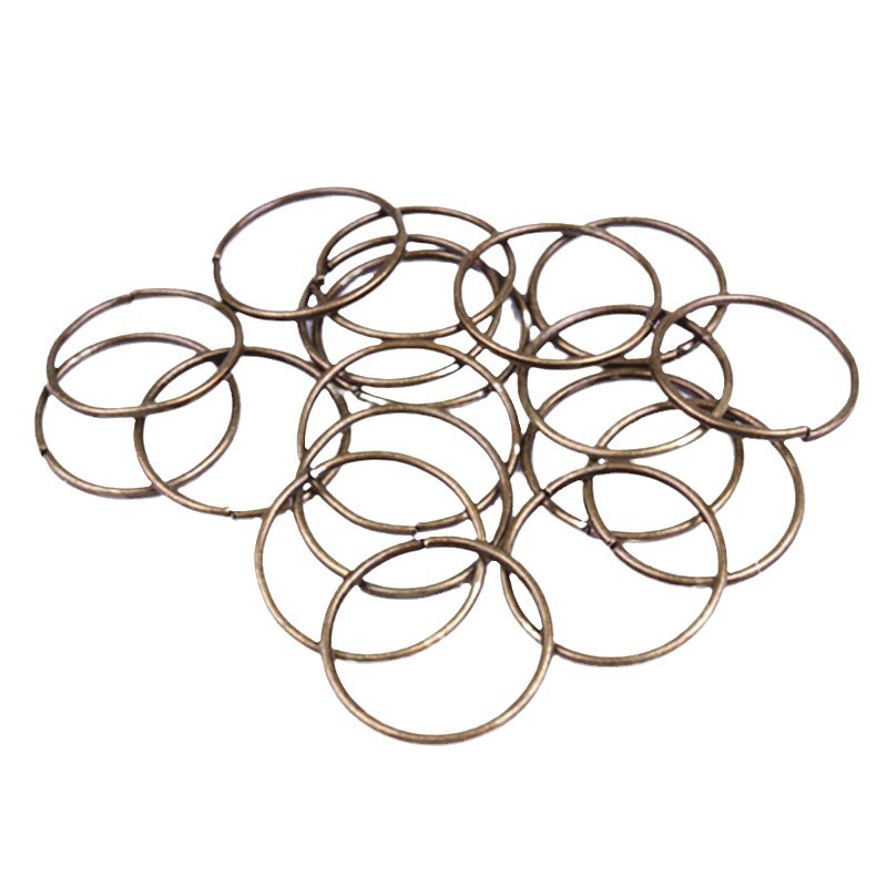 Wig Jewelry Ring African Twisted Spring Braid Three-Strand Braid Hollow Braid Hair Extension Ring Dirty Braid Decorative Ring Hair Ring