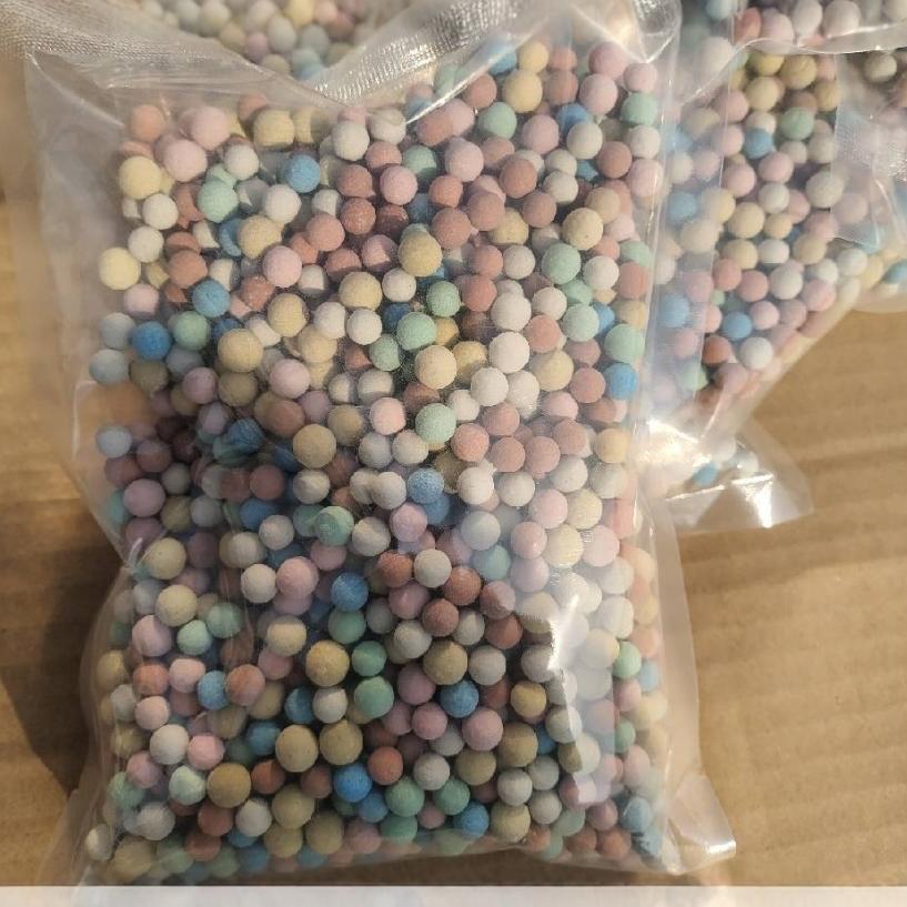 Supply of 100g Small Bag of Colorfuled Ceramsite Granules for Flower Paving, Water-Proof and Air-Proof Hydroponic Flower Small Ceramsite