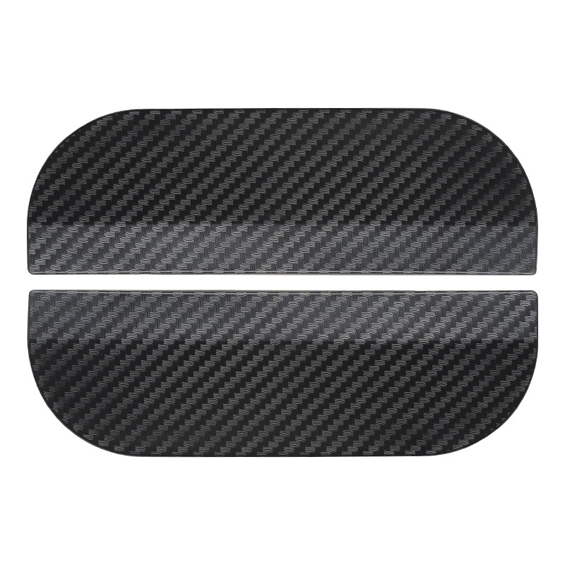 Car rearview mirror rain eyebrow rain shield thickened carbon fiber texture rearview mirror rain shield factory direct sales