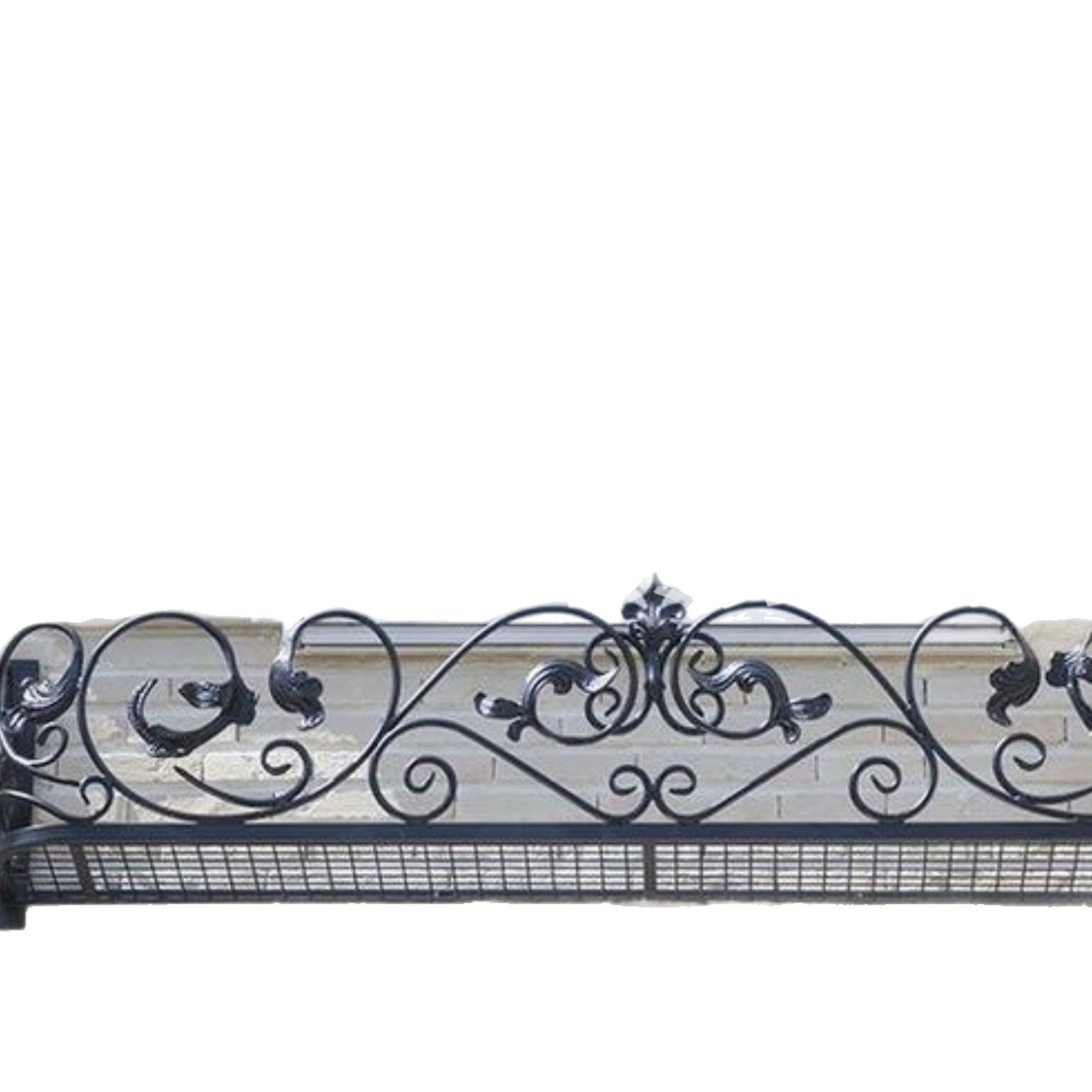 Forged Iron Stair Handrails, Guardrails, Bay Window Isolation Rails, Indoor Iron Guardrails, Modern Simple Guardrails