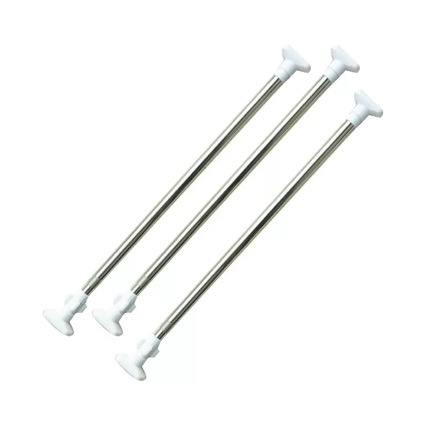 Manufacturer's Supply Stainless Steel Telescopic Clothes Drying Rack Portable Removable Clothes Drying Rod Hanging Rod